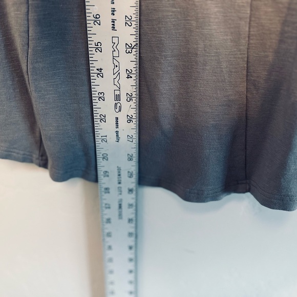 Mono B Jacket Zip Up Workout Long Sleeve Knit Stone GRAY - SZ LARGE NEW! - Picture 13 of 16